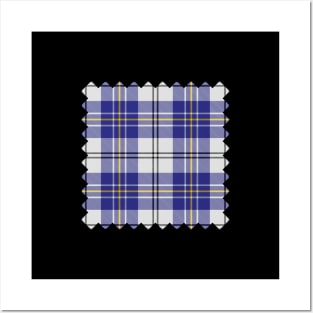 Clan MacPherson Blue Dress Tartan Posters and Art